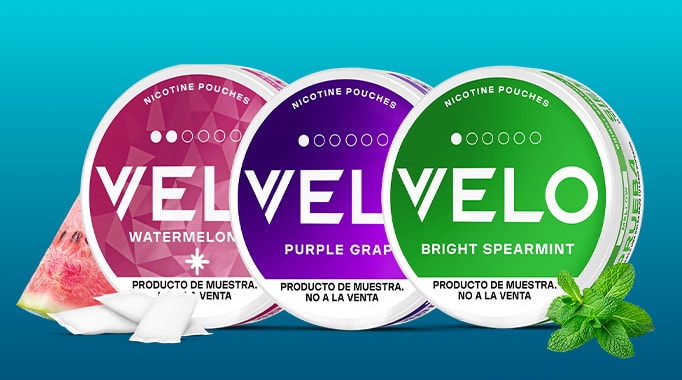 <h3>Conoce VELO, las bolsas de nicotina sin tabaco*</h3>