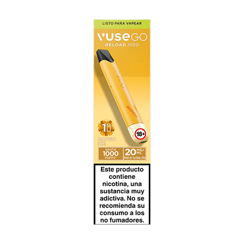 Vuse Go Reload Pen 1000 Mango Ice | Vuse ES Vuse Go Reload Pen 1000 Mango Ice | Vuse ES