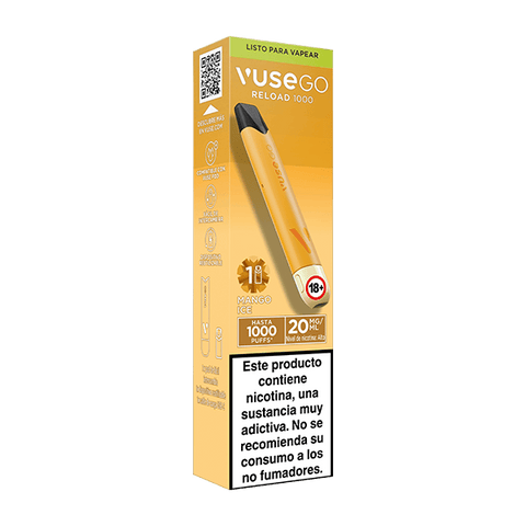 vuse go 1000 mango ice Vuse Go Reload Pen 1000 Mango Ice