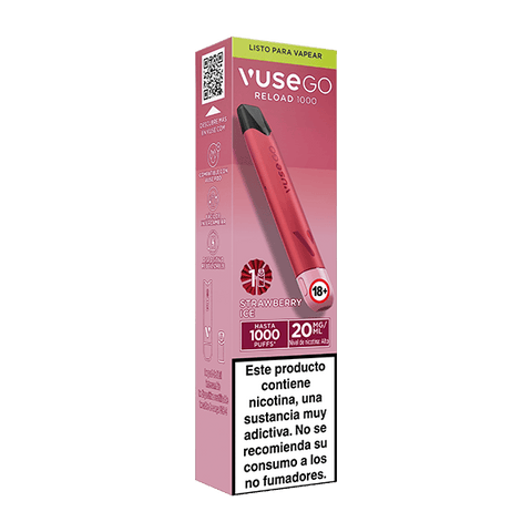 Vuse Go Reload Pen 1000 Fresa Ice | Vuse ES