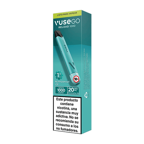 Vuse Go Reload Pen 1000 Menta Ice | Vuse ES Vuse Go Reload Pen 1000 Menta Ice | Vuse ES